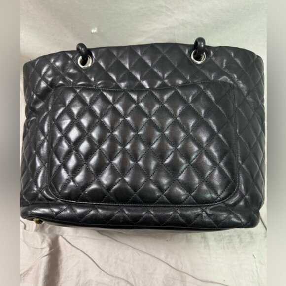 Chanel Ligne Cambon Lambskin Quilted Bag Black - Picture 4 of 15